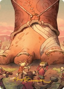 Attaque modeste - Illustration - Lorwyn Eclipsed - Art Series