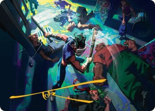 Introduction � la douleur - Illustration - Teenage Mutant Ninja Turtle - Art Series