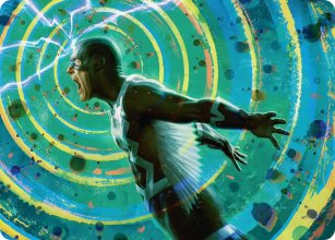 Black Bolt, roi des Inhumains - Illustration - Marvel Super Heroes - Art Series