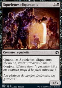 Squelettes cliquetants - 