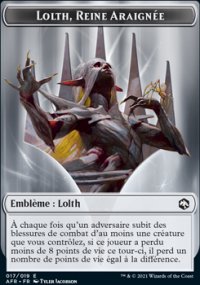 Emblme Lolth, Reine Araigne - 