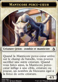 Jeton Manticore perce-cur - 