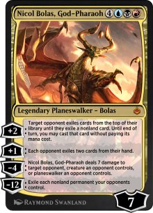 Nicol Bolas, Dieu-Pharaon - Amonkhet Remastered