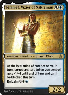 Temmet, vizir de Naktamon - Amonkhet Remastered