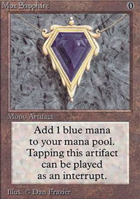 Mox de saphir - Limited (Alpha)