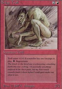 Sedge Troll - Limited (Alpha)