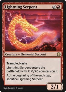 Serpent d'clairs - MTG Arena