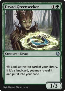 Dryade chercheuse de verdure - MTG Arena