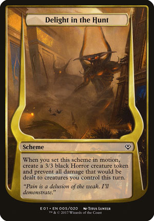 Delight in the Hunt - Archenemy: Nicol Bolas