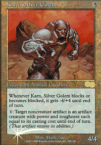 Karn, golem d'argent - Arena Promos