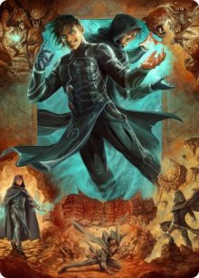 Jace, mage du miroir - Illustration - 