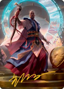 Teferi, Who Slows the Sunset - Art - 