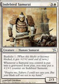 Samoura redevable - Betrayers of Kamigawa