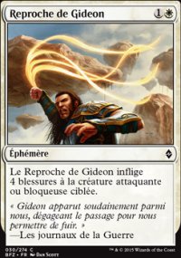 Reproche de Gideon - 