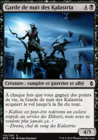 Garde de nuit des Kalastria - 