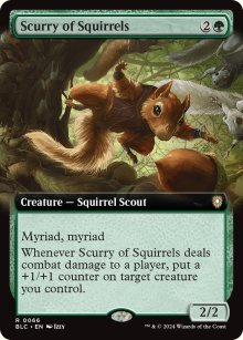 Scurry of Squirrels - Bloomburrow Commander Decks