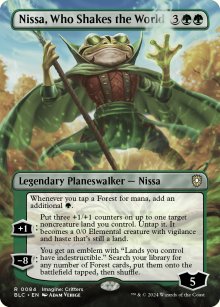 Nissa, Who Shakes the World - Bloomburrow Commander Decks