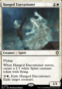 Hanged Executioner - Bloomburrow Commander Decks