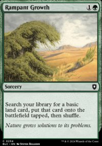 Rampant Growth - Bloomburrow Commander Decks