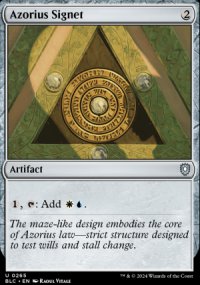 Azorius Signet - Bloomburrow Commander Decks