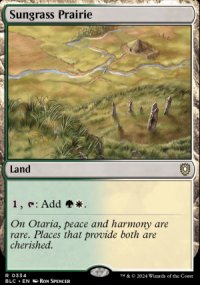 Sungrass Prairie - Bloomburrow Commander Decks