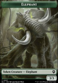 Elephant - Bloomburrow Commander Decks