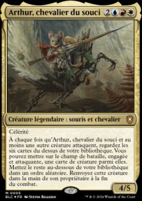 Arthur, chevalier du souci - Bloomburrow Commander Decks