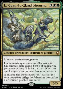 Le Gang du Gland biscornu - Bloomburrow Commander Decks