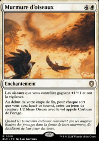 Murmure d'oiseaux - Bloomburrow Commander Decks