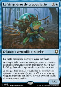 Le Vingtime de crapauterie - Bloomburrow Commander Decks