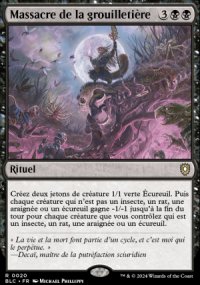 Massacre de la grouilletire - Bloomburrow Commander Decks