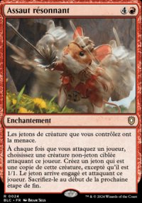 Assaut rsonnant - Bloomburrow Commander Decks