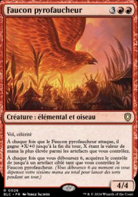 Faucon pyrofaucheur - Bloomburrow Commander Decks