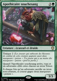 Apothicaire souchesang - Bloomburrow Commander Decks