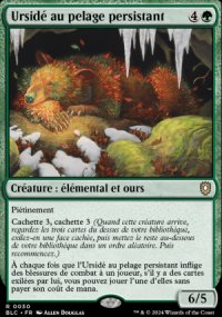 Ursid au pelage persistant - Bloomburrow Commander Decks