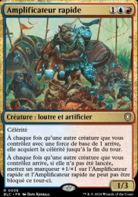 Amplificateur rapide - Bloomburrow Commander Decks