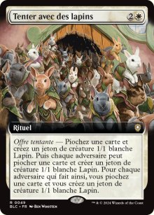 Tenter avec des lapins - Bloomburrow Commander Decks