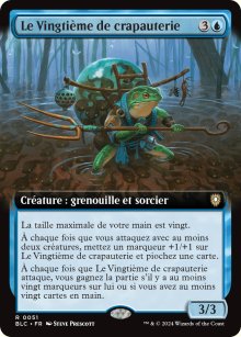 Le Vingtime de crapauterie - Bloomburrow Commander Decks