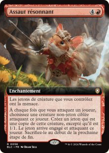 Assaut rsonnant - Bloomburrow Commander Decks