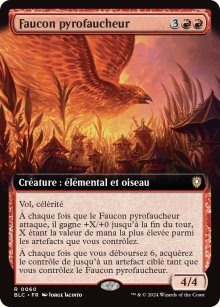 Faucon pyrofaucheur - Bloomburrow Commander Decks