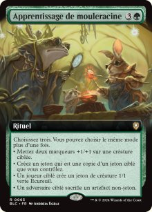 Apprentissage de mouleracine - Bloomburrow Commander Decks