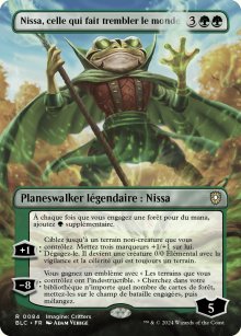 Nissa, celle qui fait trembler le monde - Bloomburrow Commander Decks