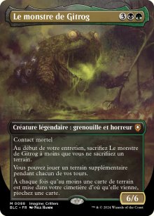 Le monstre de Gitrog - Bloomburrow Commander Decks