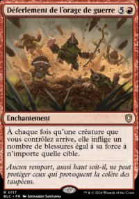 Dferlement de l'orage de guerre - Bloomburrow Commander Decks