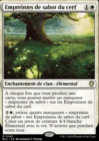 Empreintes de sabot du cerf - Bloomburrow Commander Decks