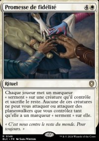 Promesse de fidlit - Bloomburrow Commander Decks