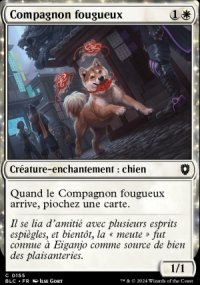 Compagnon fougueux - Bloomburrow Commander Decks