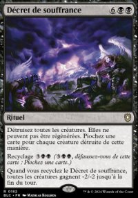 Dcret de souffrance - Bloomburrow Commander Decks