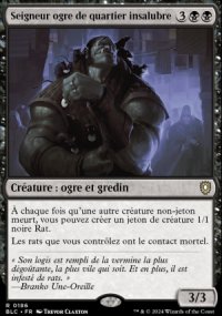 Seigneur ogre de quartier insalubre - Bloomburrow Commander Decks