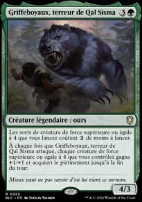 Griffeboyaux, terreur de Qal Sisma - Bloomburrow Commander Decks